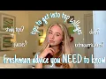 The High School Freshman Advice you NEED to Know How to get into Top Colleges