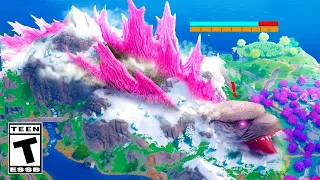 ACHEI O GODZILLA E ISSO ACONTECEU no FORTNITE...