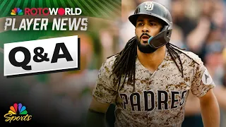 MLB Fantasy Baseball Q A w Eric Samulski James Schiano George Bissell Rotoworld NBC Sports