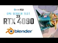 GPU Render Farm for Blender Cycles Render with 2x RTX 4090 Blender Cloud Rendering iRender