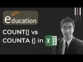Count vs Counta in Excel Excel Tutorial Formula Explained