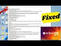 Eclipse Error Fix Java Was Started But Returned Exit Code 1 100 Solution Hindi