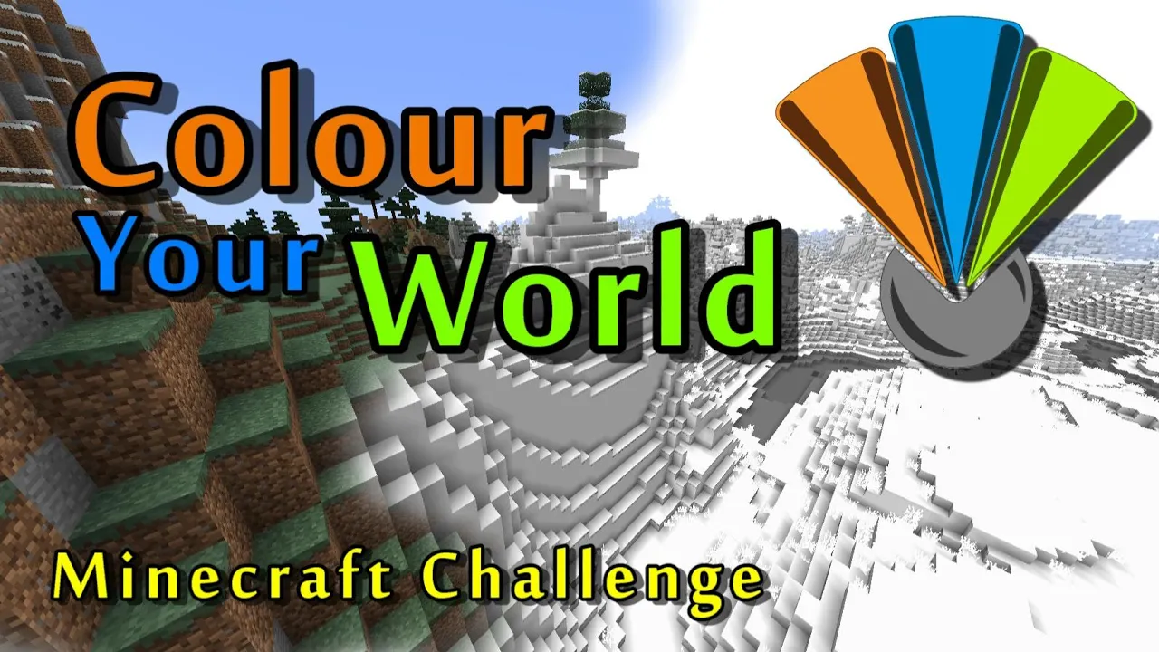 Colour Your World - Minecraft Challenge [Resource Packs]