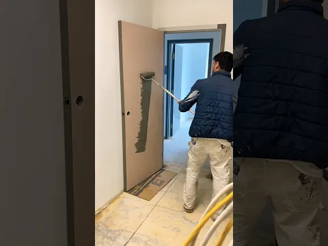 Satisfying Door Painting Transformation