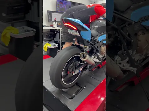 How much WHP does a tuned BMW S1000rr have?
