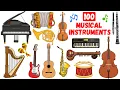Download Lagu 100 Musical Instruments Names and Sounds 🎸🎷🎹 Names of Musical Instruments in English | Learn English