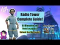 THE RADIO TOWER Complete All Notes and Blueprints Raft Beginner Guides