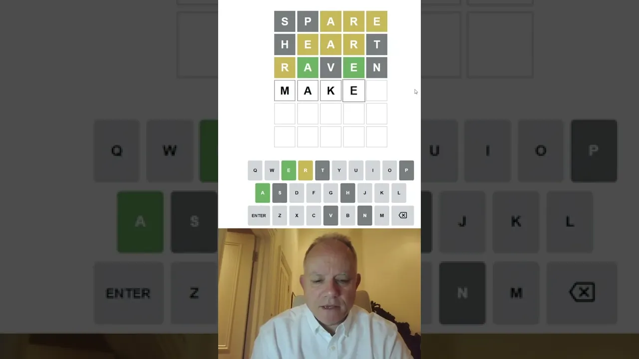 Wordle in a Minute - 20th May 2022