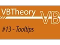 Working With Tooltips - VB