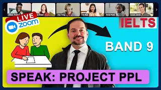 IELTS Live Class - Speaking talk about a Project Partner