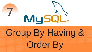 SQL Tutorial 7 Group By Having Order By Clauses in SQL