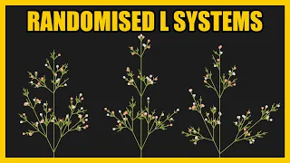 Infinite Plant Generation with Random L Systems Rules