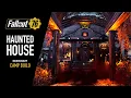 Fallout 76 Camp Build - Haunted House Adventure Mode Halloween Build