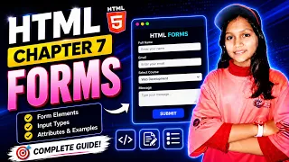 HTML Chapter 7 Forms Complete Tutorial in Urdu HTML Forms Explained Step by Step Brainwithcode