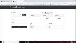 Part 3 Build Budget App with React JS - Working on Input Budget and Expense