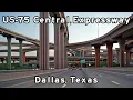 Dallas Freeways - Central Expressway Dusk Tour