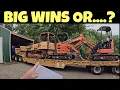 Massive Heavy Equipment Auction Haul Case John Deere More