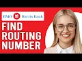 How To Find Routing Number BMO Harris App What Is BMO Harris Routing Number
