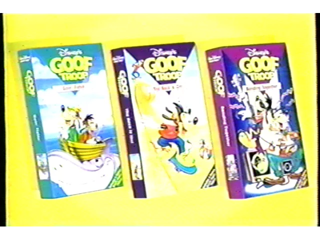 Goof Troop Home Videos (1993) Promo (VHS Capture)