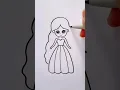 Download Lagu How to Draw and Color Cinderella #drawing #shorts #cinderella