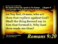 Romans Chapter 9 - Bible Book 45