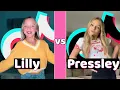 Lilly Ketchman Vs Pressley Hosbach TikTok Dances Compilation 2020