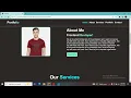 TASK 1 BHARAT INTERN ONLINE WEB INTERNSHIP PORTFOLIO WEBSITE DESIGN