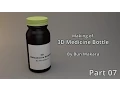 3D Studio Max Making of 3D Medicine Bottle - Part 07