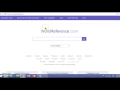 Using WordReference com for verb conjugation help