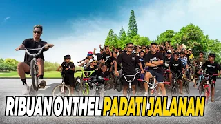 VIRAL!!!, Haymin Gowes Bersama Ribuan Pasukan Onthel