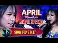 APRIL KEMBALI TAMPIL SPEKTA di SHOW TOP 7 D'ACADEMY 7 INDOSIAR
