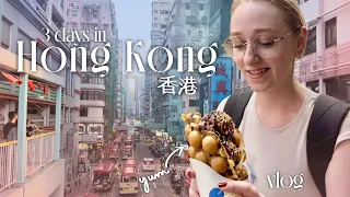 视频日志：我们第一次逛香港街市、品美食、赏风景