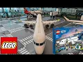 Download Lagu LEGO 60367 as it should be! Airplane double size MOC - 4 jet engines - huge international airport