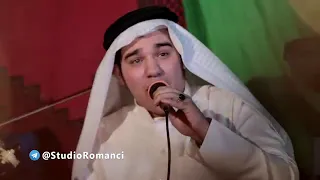 الفنان الكبير العراقي محمد السامر والفنان الشاب حسين الأحوازي في حفلة زفاف الأهواز 