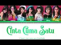 7 Icons - Cinta Cuma Satu (Color Coded Lyrics/Lirik INA/ENG)