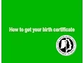 How to get a copy of your birth certificate