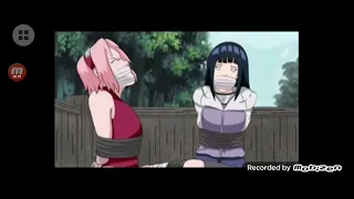 Tied Sakura Hinata and Ino