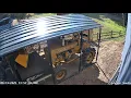 Arrow 10x20x7 Metal Carport from Lowes Assembly