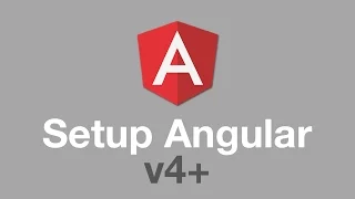 Setup Angular v4 Learn Angular io CFE