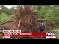 Severe weather damage in Crestview Florida