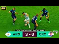 MESSI'S MAGIC LEADS ARGENTINA TO CRUSH CROATIA AND QUALIFY FOR THE GRAND FINAL!