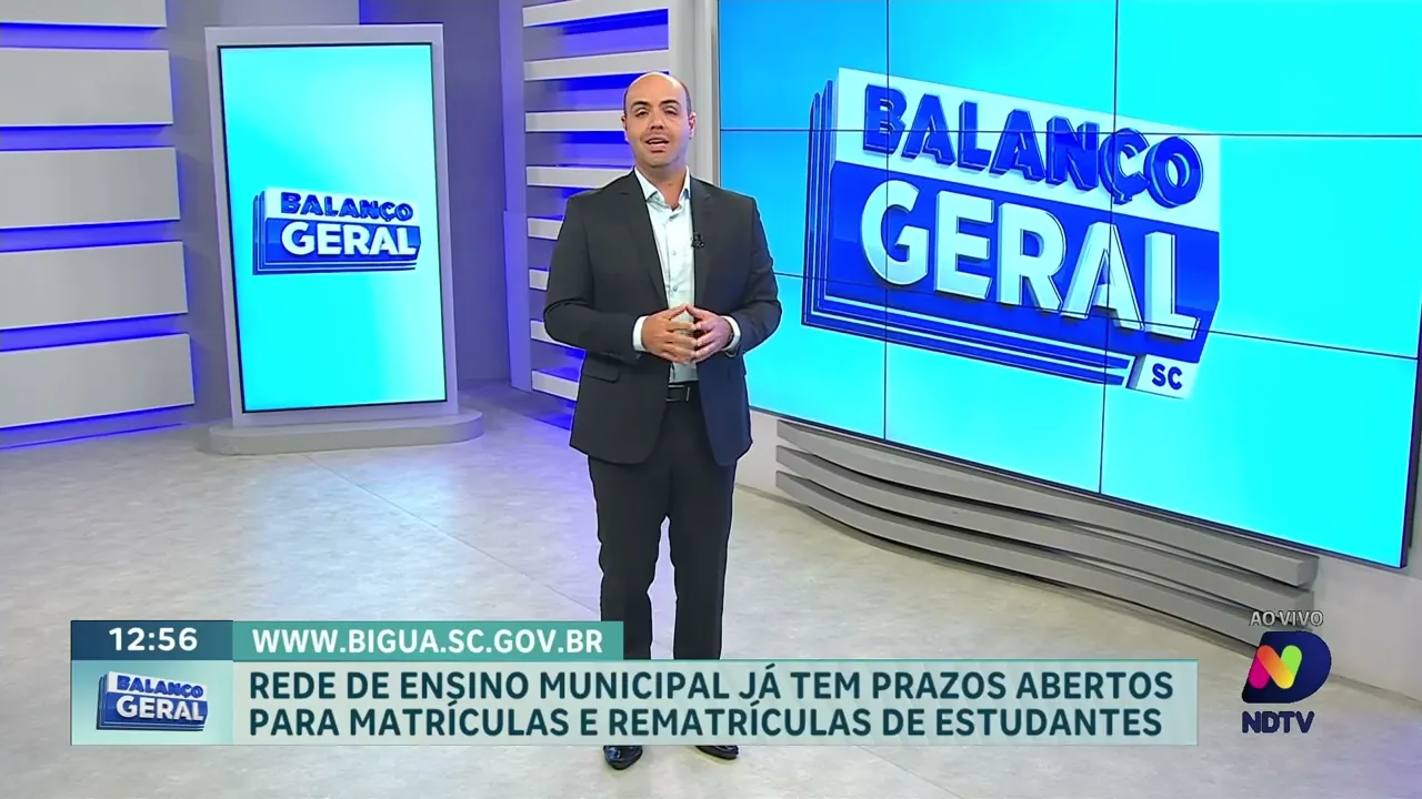 Prefeitura de Biguaçu abre período de matrícula e rematrícula na rede de ensino