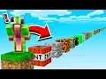 JUMPING ON EVERY SINGLE MINECRAFT BLOCK