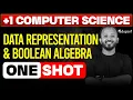 Data Representation and Boolean Algebra One Shot Plus One Computer Science Chapter 2 Eduport