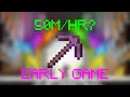 Best Early game money making method Crystal Hollows Sludge Mining