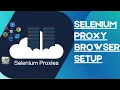 SELENIUM PROXY BROWSER SETUP SELENIUM UNDETECTABLE DRIVER