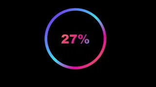Amazing percentage Loading effect on click Using HTML CSS and JavaScript
