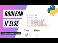 Python Boolean Python Boolean Tutorial Strings In Python Dictionary In Python Conditionals