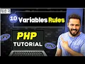 Php Tutorial in Hindi Variable Rules in PHP