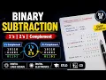 Binary Subtraction 1 s 2 s Complement Telugu Digital logic design Digital Electronics
